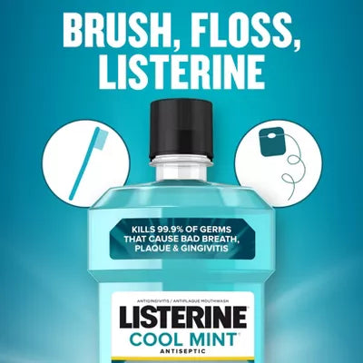 Listerine Cool Mint Antiseptic Mouthwash