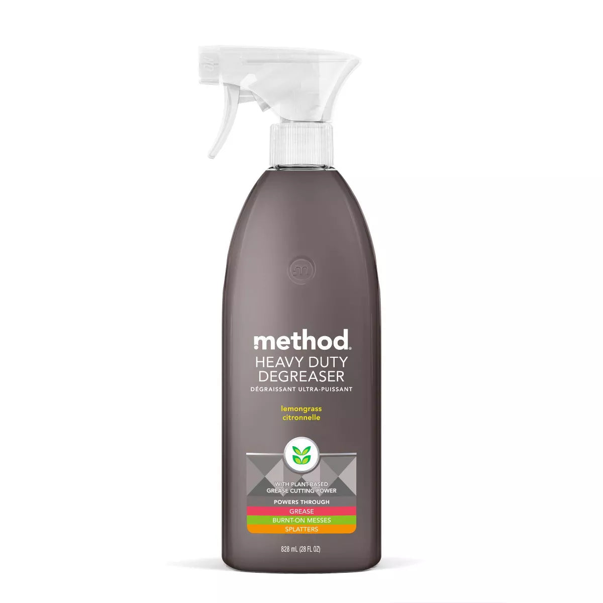 Method Lemongrass Cleaning Products Kitchen Degreaser Spray Bottle - 28 fl oz