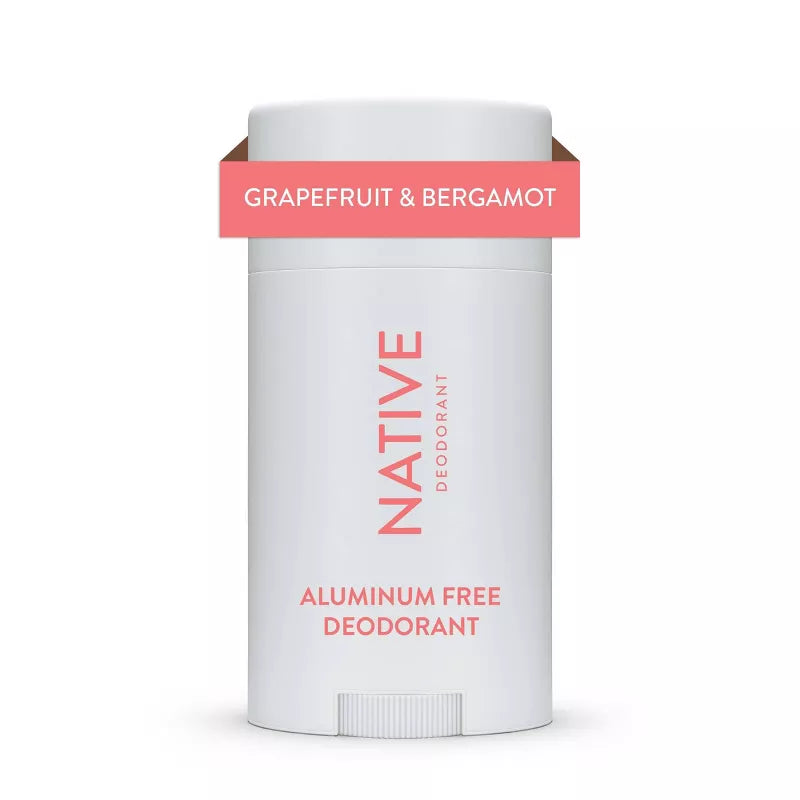 Native Deodorant - Grapefruit & Bergamot - Aluminum Free - 2.65 oz