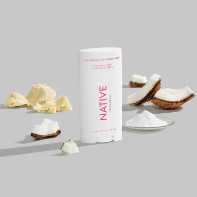 Native Deodorant - Grapefruit & Bergamot - Aluminum Free - 2.65 oz
