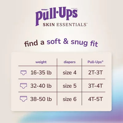 Pull-Ups Skin Essentials Boys' Disposable Training Pants  46ct  4T-5T