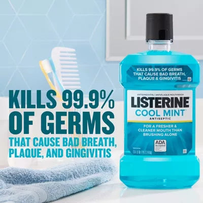Listerine Cool Mint Antiseptic Mouthwash