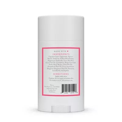 Native Deodorant - Grapefruit & Bergamot - Aluminum Free - 2.65 oz