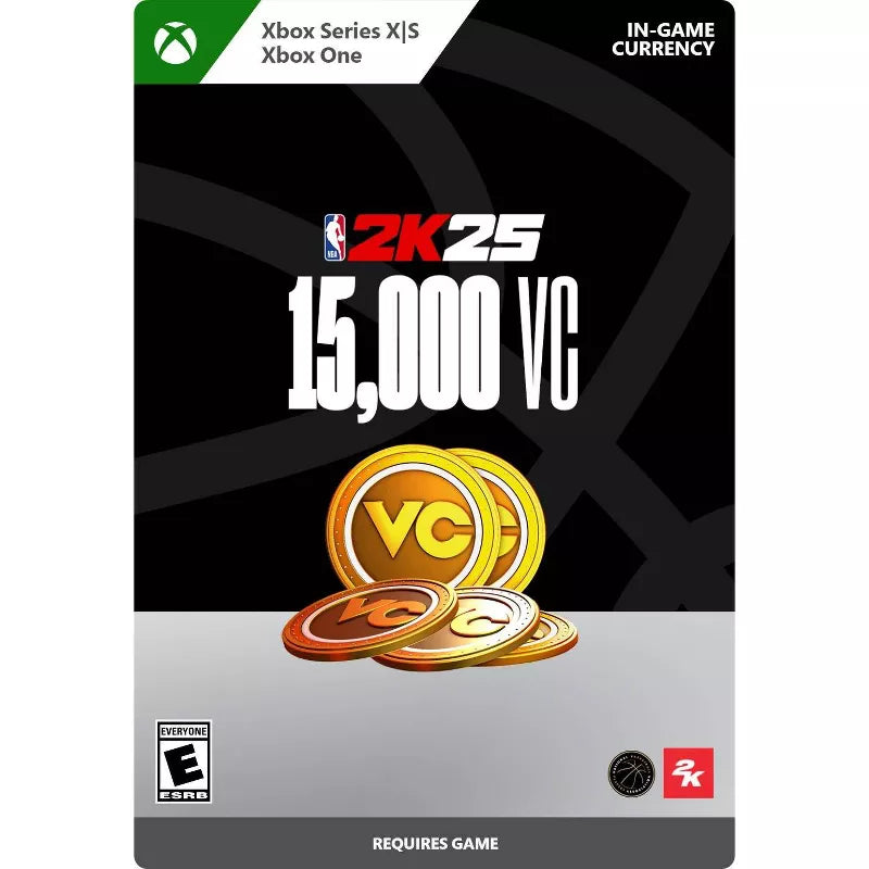 NBA 2K25: 15000 Virtual Currency Pack - Xbox Series X/S/Xbox One (Digital)