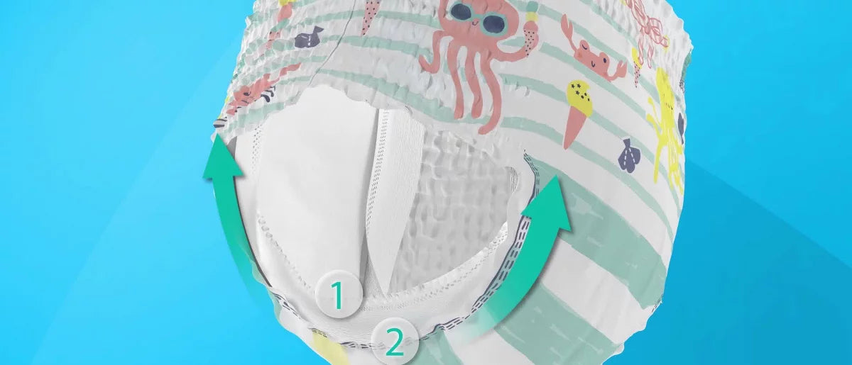Pampers Splashers Disposable Swim Pants - (Select Size and Count)