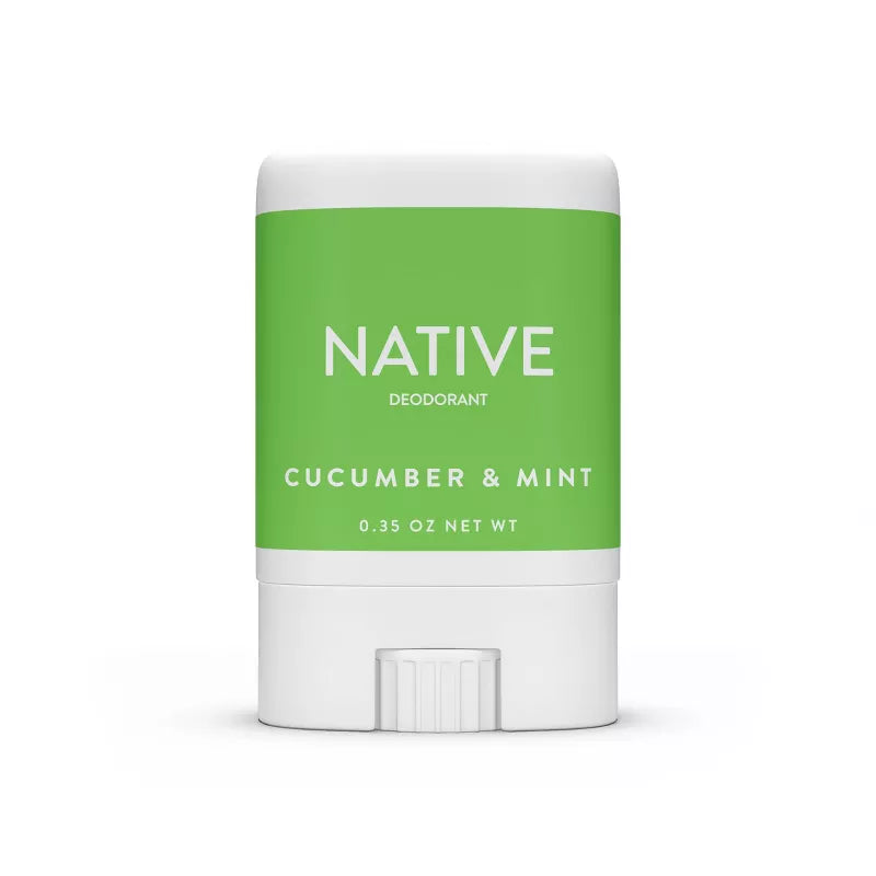 Native Deodorant - Cucumber & Mint - Aluminum Free - Trial Size 0.35 oz