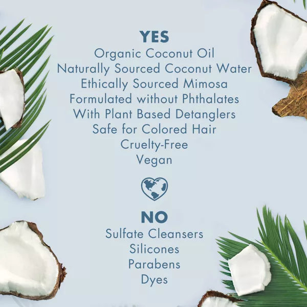 Love Beauty and Planet Coconut Water Shampoo + Conditioner Bar - 4 oz