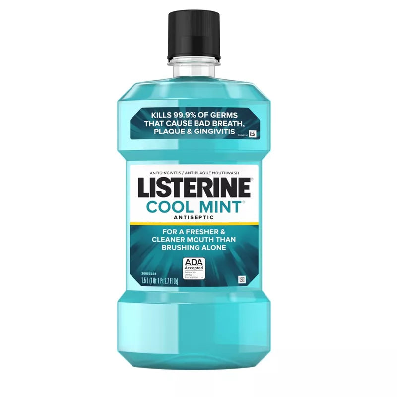 Listerine Cool Mint Antiseptic Mouthwash