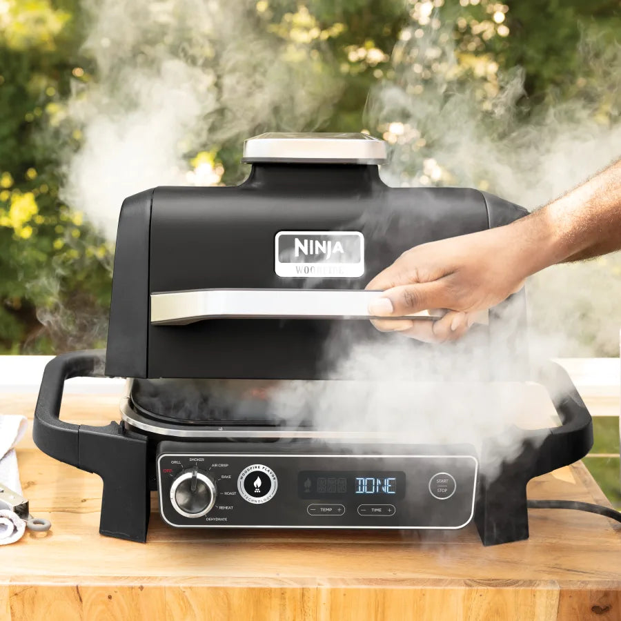 Ninja Woodfire™ Outdoor Grill & Smoker AVAILABLE AT BINARY