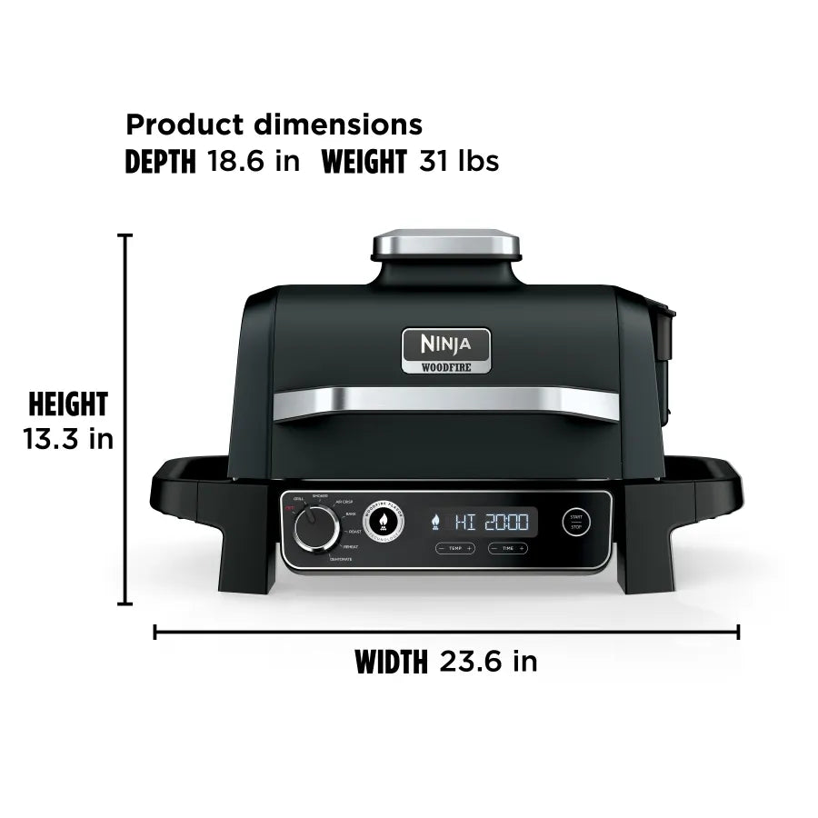Ninja Woodfire™ Outdoor Grill & Smoker AVAILABLE AT BINARY