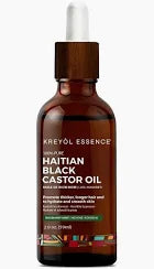 Kreyol Essence Haitian Black Castor Original Hair Oil - 2 oz.