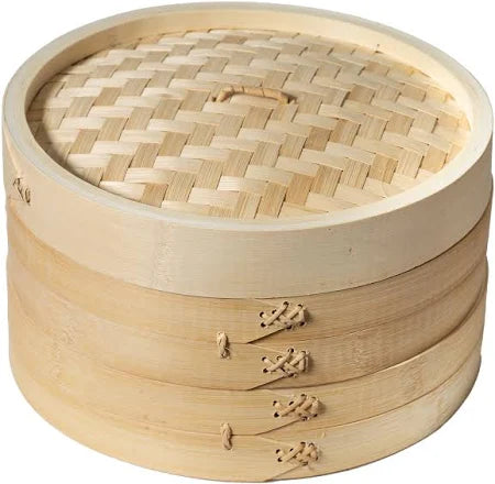 Joyce Chen 2-Tier Bamboo Steamer Baskets